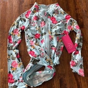 Floral Women's Jacket with UPF Protection
